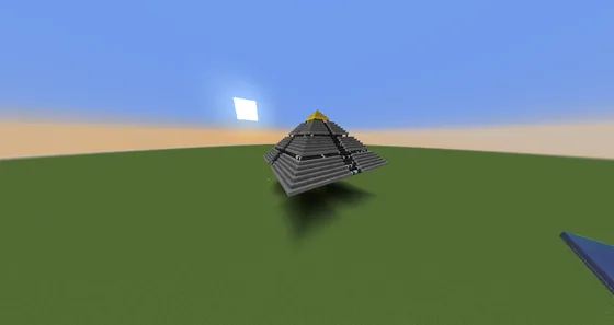 Stargate Ra Ship Mob Farm Minecraft schematic