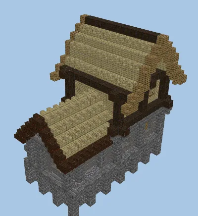 Cobblestone Starter House Minecraft schematic
