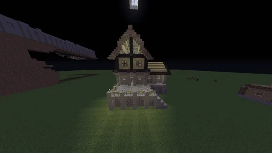 Cobblestone Starter House Minecraft schematic
