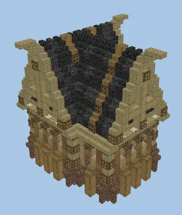 Starter House Design Minecraft schematic preview