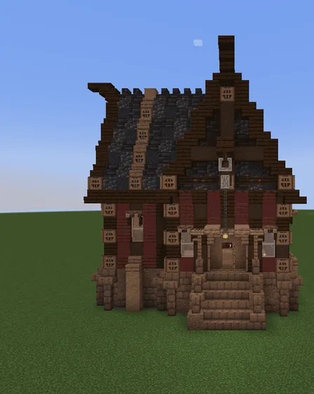 Starter House Design Minecraft schematic