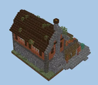 Starter House Minecraft schematic