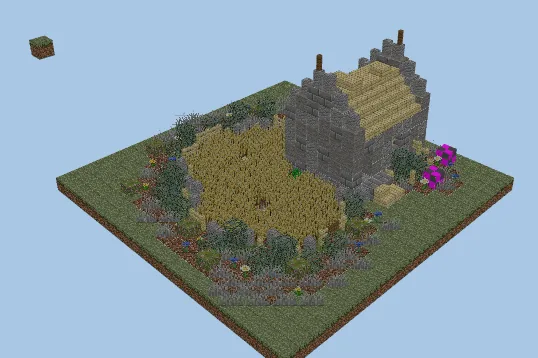 Starter House Two Schematic Minecraft schematic preview