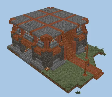 Starter Survival House Minecraft schematic