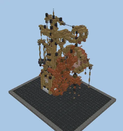 Steampunk Clock Tower Minecraft schematic