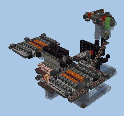 Stone and Rock Farm Minecraft schematic