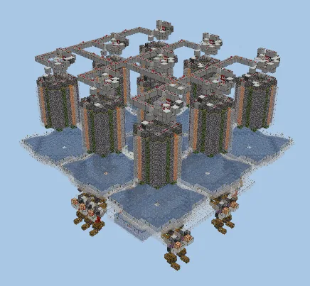 Stone Farm With Shulker Loader Minecraft schematic preview