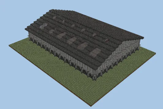 Storage Warehouse Structure Minecraft schematic preview