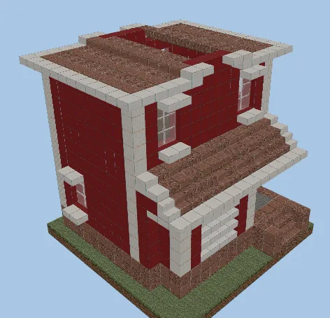 Street House Minecraft schematic