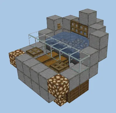 String Duper Redstone Contraption Minecraft schematic