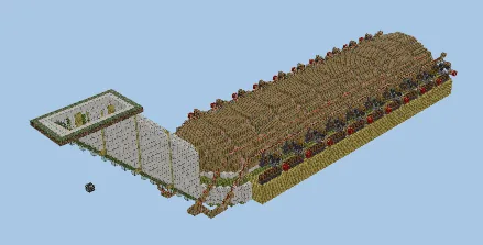 Subterranean Storage System Minecraft schematic preview