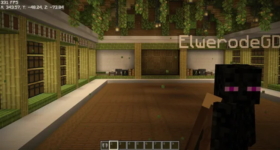 Subterranean Storage System Minecraft schematic