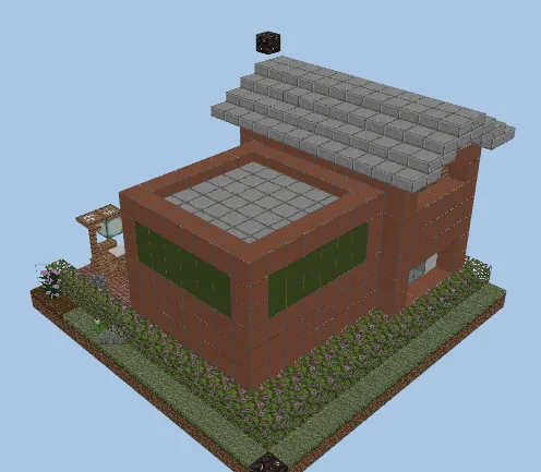 Subway Station Build Minecraft schematic preview