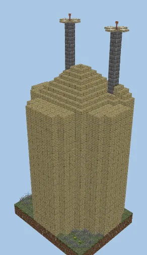 Large Sugar Cane Farm Minecraft schematic