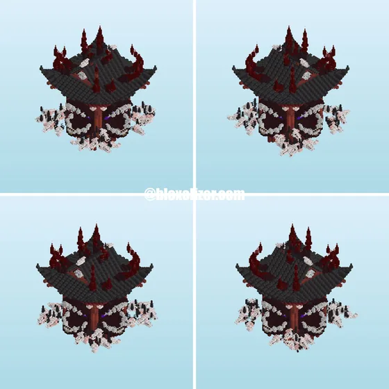Sukuna Statue Minecraft schematic