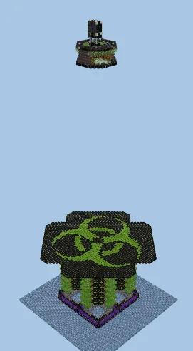 Super Creeper Farm 25k Per Hour Minecraft schematic preview