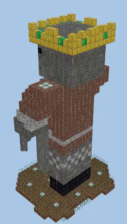 Technoblade Statue Minecraft schematic