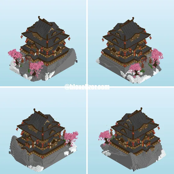 Temple Minecraft schematic
