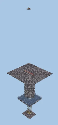 Ten Story Mob and XP Farm Minecraft schematic