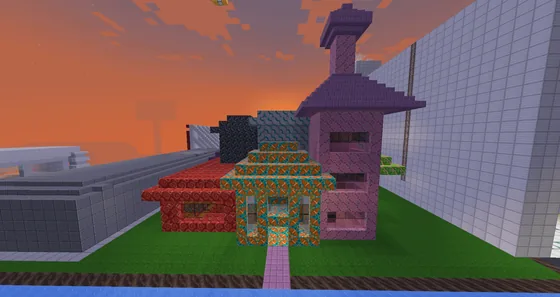 Terracotta Dwelling Minecraft schematic