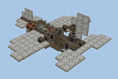 The Gear Plane Flying Machine Minecraft schematic preview