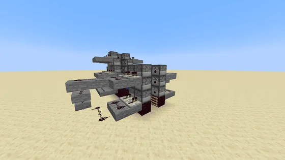 TNT Cannon Minecraft schematic