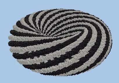 Torus Structure 24 Units Minecraft schematic preview