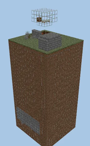 Totem Farm Structure Minecraft schematic preview