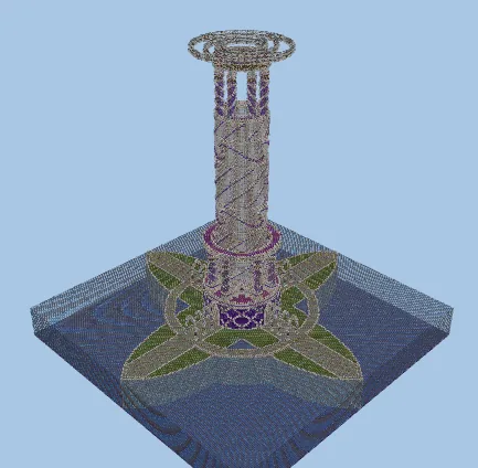 Totem of Undying Farm Tower Minecraft schematic
