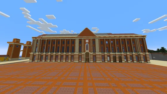 Toulouse Capitol Building Shell Minecraft schematic