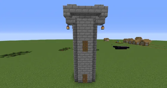 Castle Tower Minecraft schematic