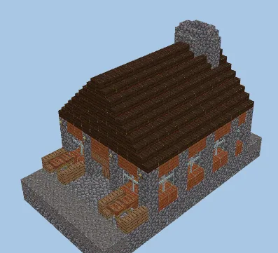 Traditional British Public House Minecraft schematic