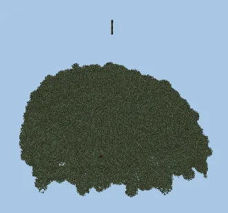 Tree Canopy With Leaves Minecraft schematic preview