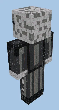 Troll Statue Build Minecraft schematic