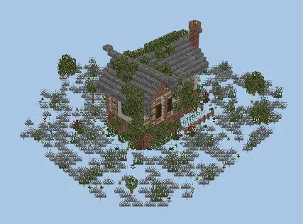 Small Tudor House Schematic Minecraft schematic preview