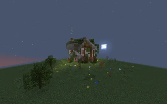 Small Tudor House Schematic Minecraft schematic
