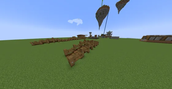 Turtle Bridge Design Minecraft schematic