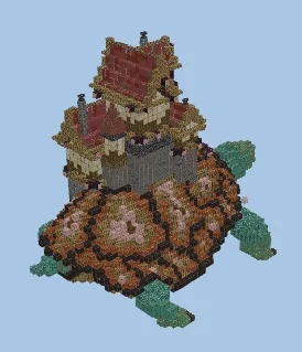Turtle House Minecraft schematic