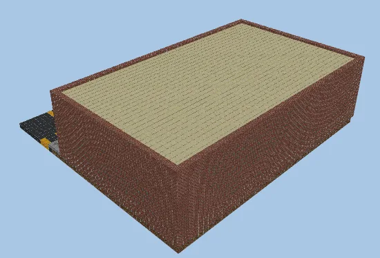 Two-Story Library Building Minecraft schematic