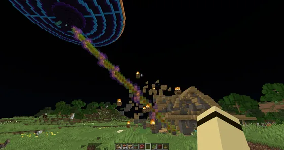 UFO Attack Schematic Minecraft schematic