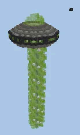 UFO Storage System Minecraft schematic preview
