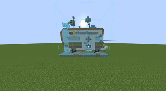 Uncle Granpa Camper Restaurant Build Minecraft schematic