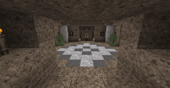 Underground Hillside Dwelling Minecraft schematic