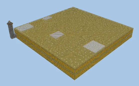 Underground Maze Structure Minecraft schematic