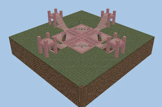Underground Storage Facility Minecraft schematic