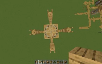 Underground Storage Facility Minecraft schematic