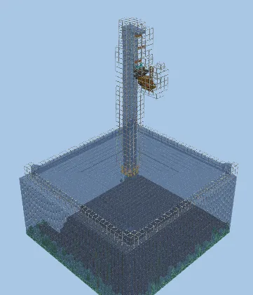 Underwater Prismarine Farm Minecraft schematic preview