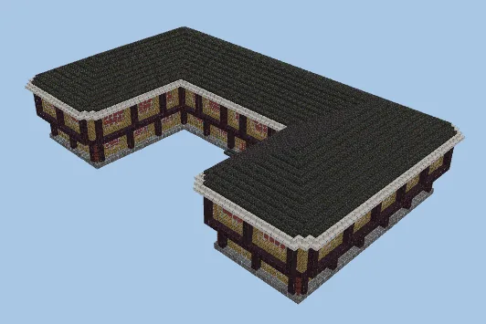 Unfurnished Grand Mansion Minecraft schematic