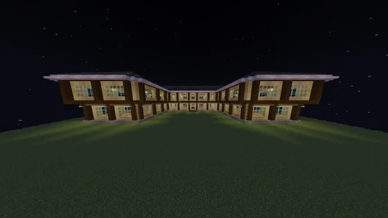 Unfurnished Grand Mansion Minecraft schematic