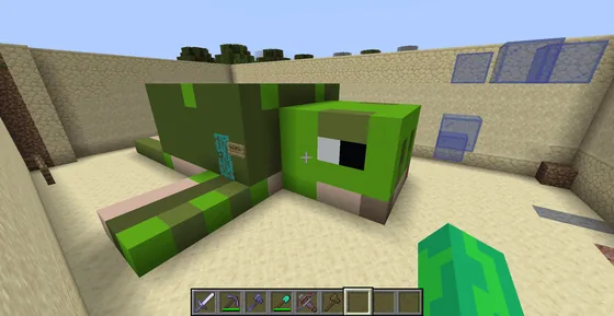 Unique Turtle House Minecraft schematic